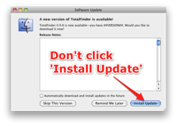 Don't click that button!