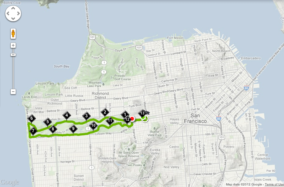 The best running route in the city!