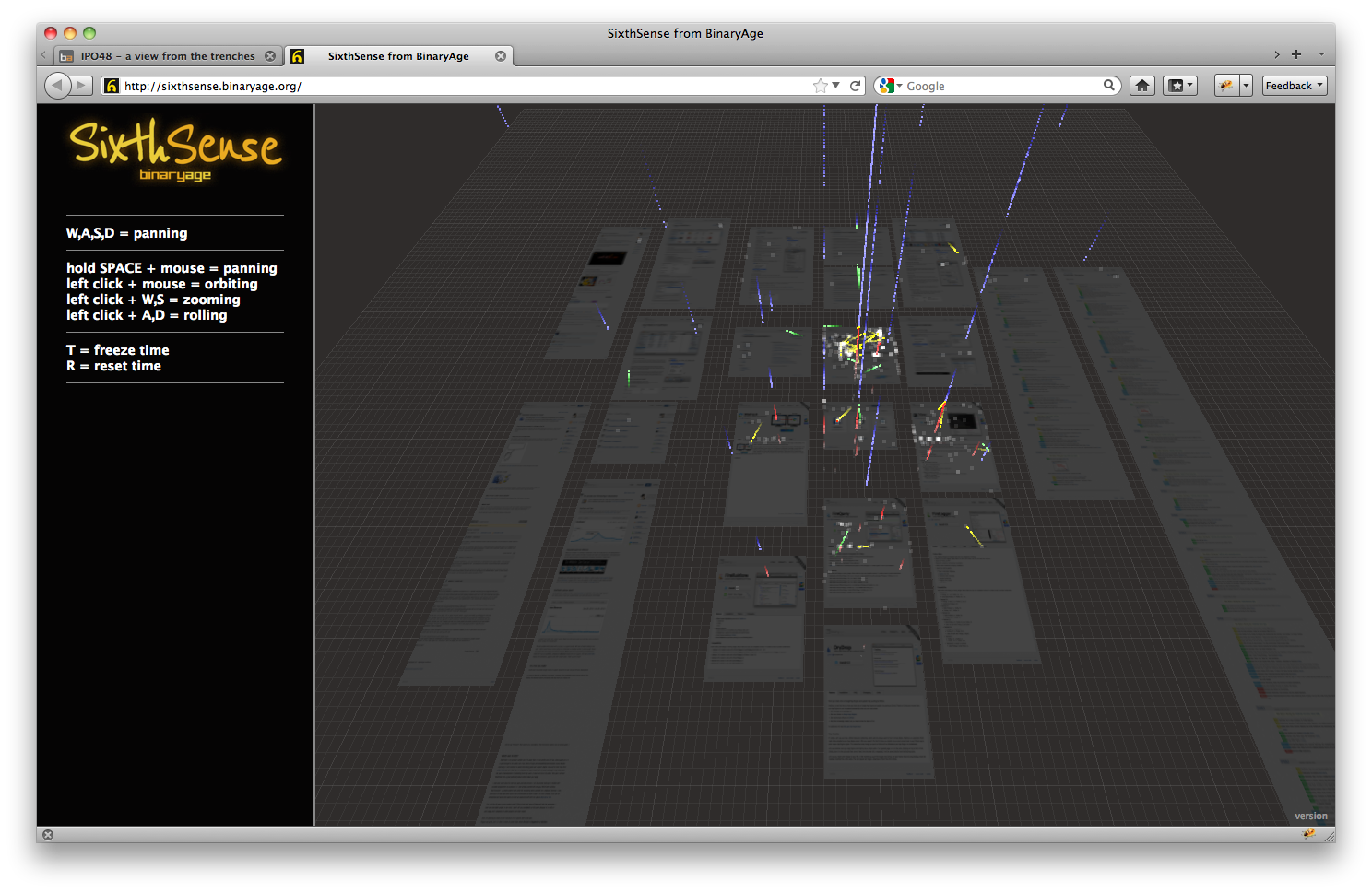 Animated traffic flow on binaryage.com - you should experience a mental orgasm right now if you are a web analyst